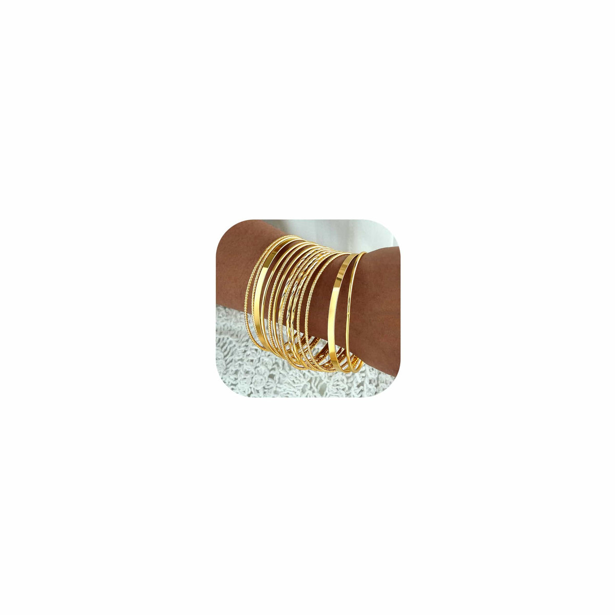 Stackable Bangle Bracelets The Nichole Collection - Official Site