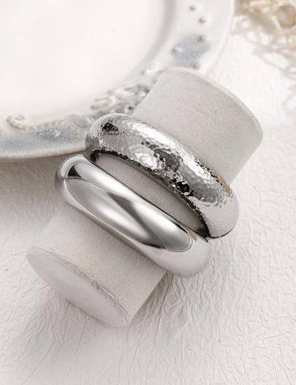 Gold Stackable Bangle Set
