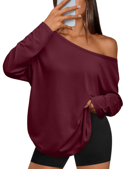 Off Shoulder Oversized Top