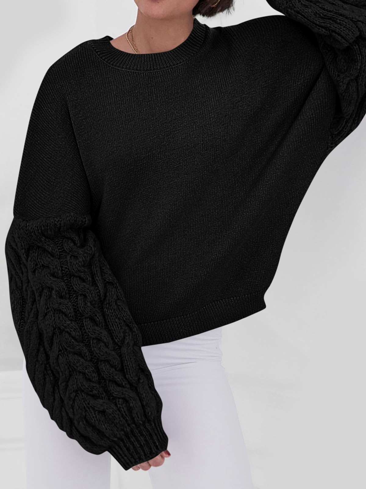 The Classic Cable Knit Sweater