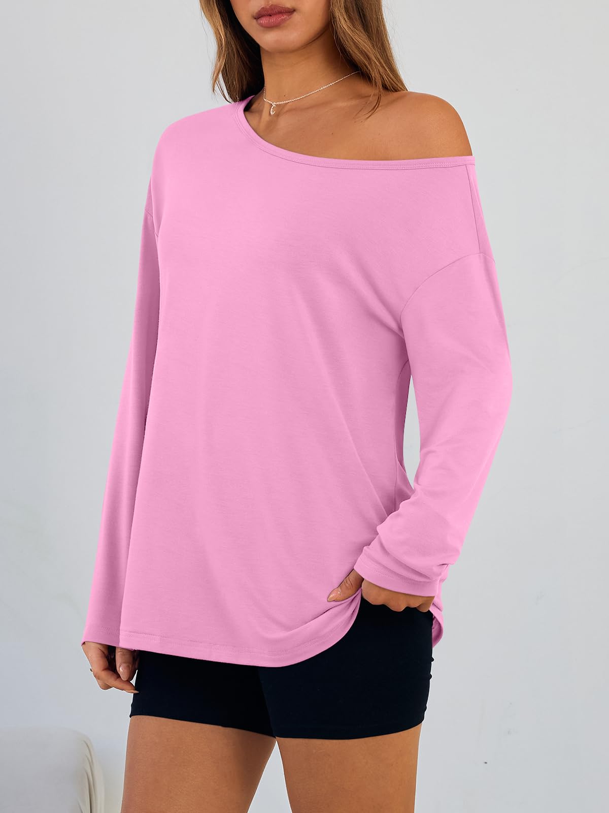 Off Shoulder Oversized Top