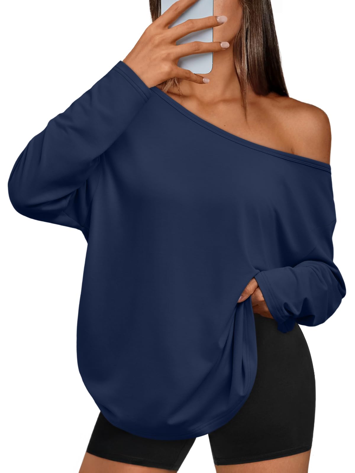 Off Shoulder Oversized Top