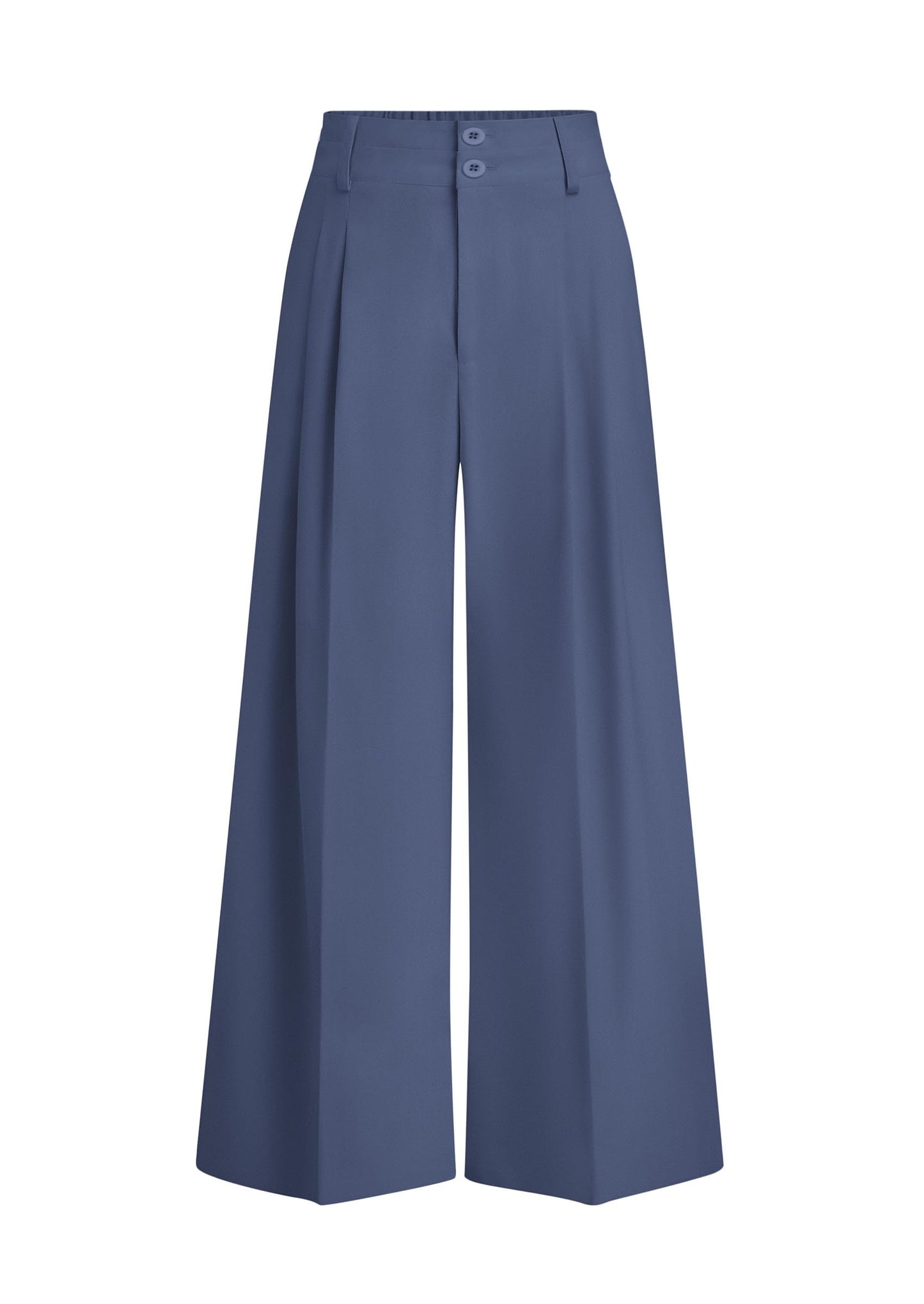 High Waisted Wide Leg Dress Pants with Pockets