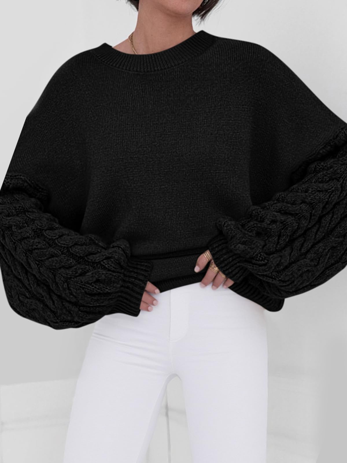 The Classic Cable Knit Sweater