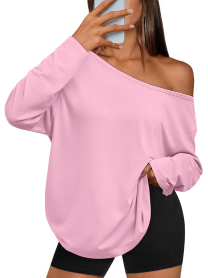 Off Shoulder Oversized Top