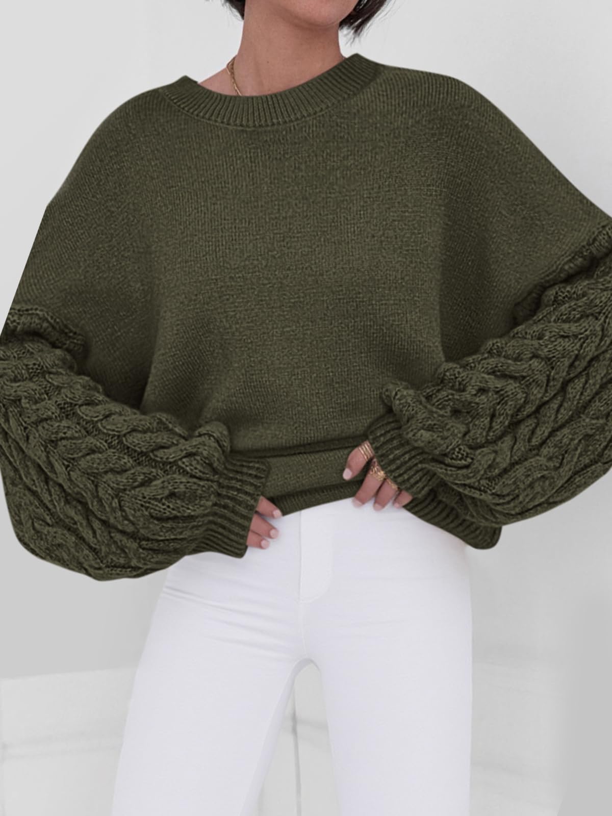 The Classic Cable Knit Sweater