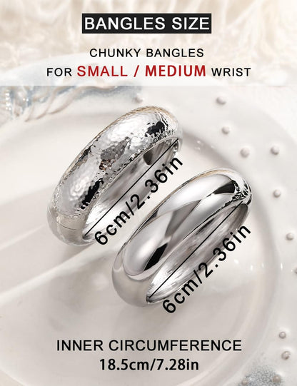 Gold Stackable Bangle Set