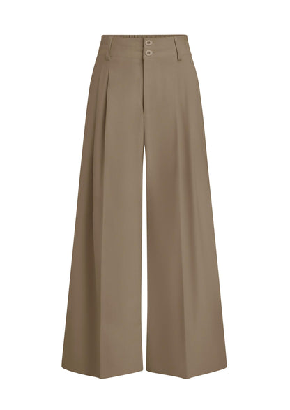 High Waisted Wide Leg Dress Pants with Pockets