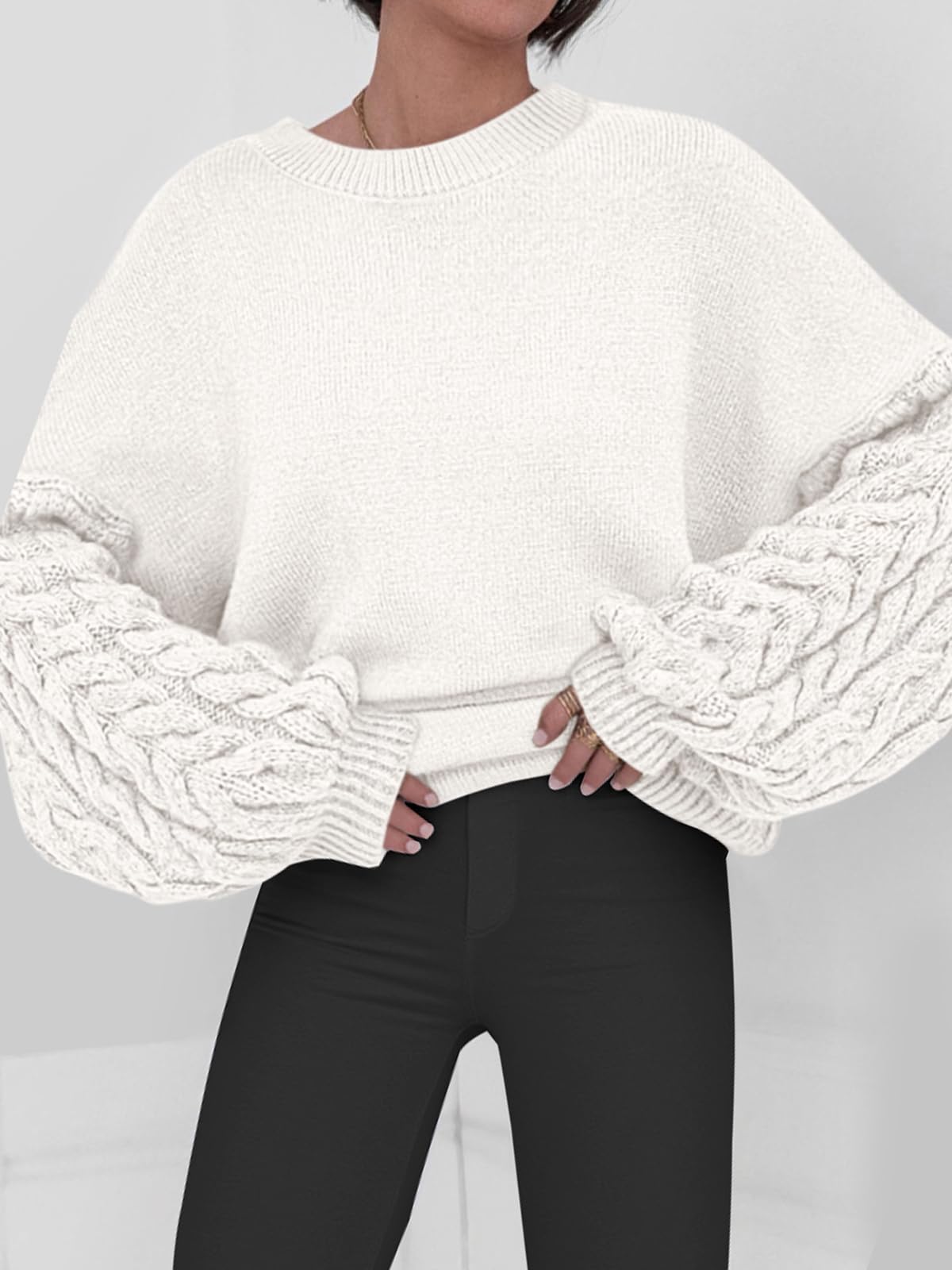 The Classic Cable Knit Sweater