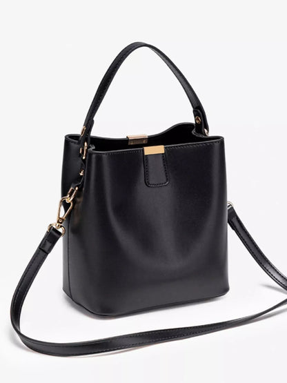 GOLD-TONE BUCKET CROSSBODY BAG The Nichole Collection - Official Site