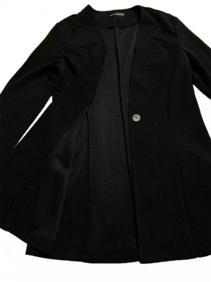 Single-Button Long-Sleeve Blazer The Nichole Collection - Official Site