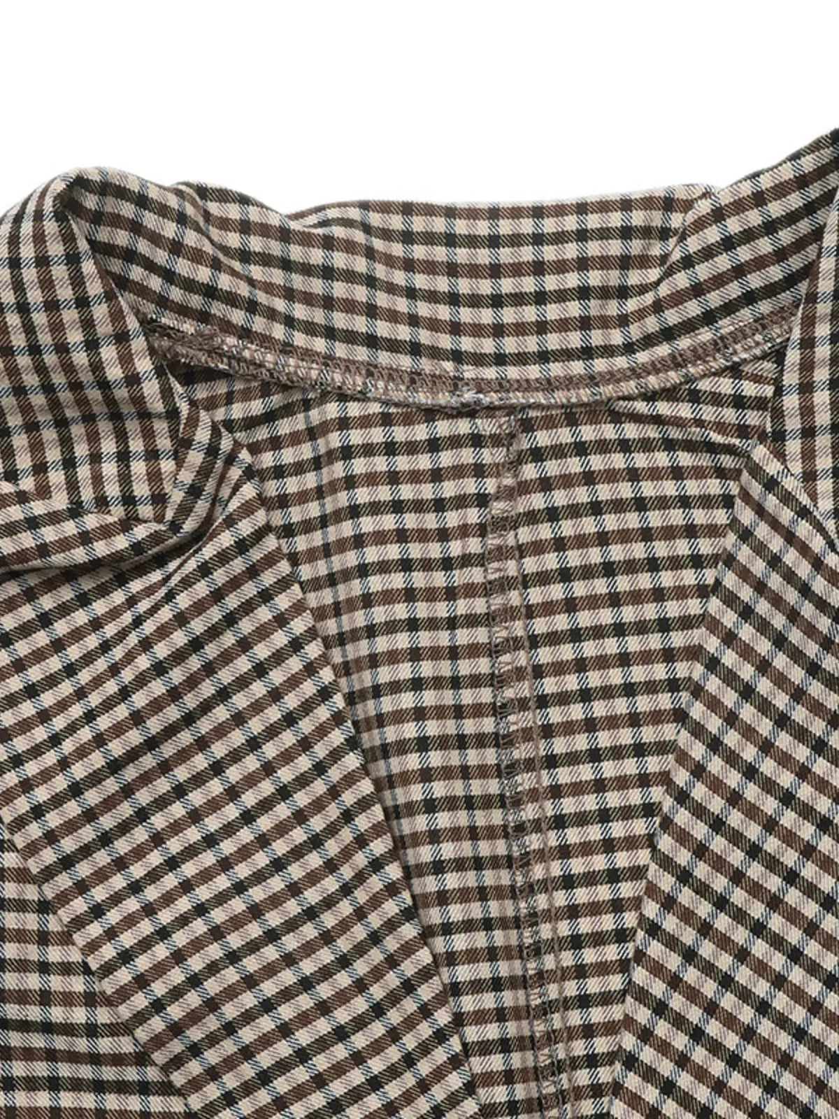 Double-Breasted Plaid Blazer The Nichole Collection - Official Site