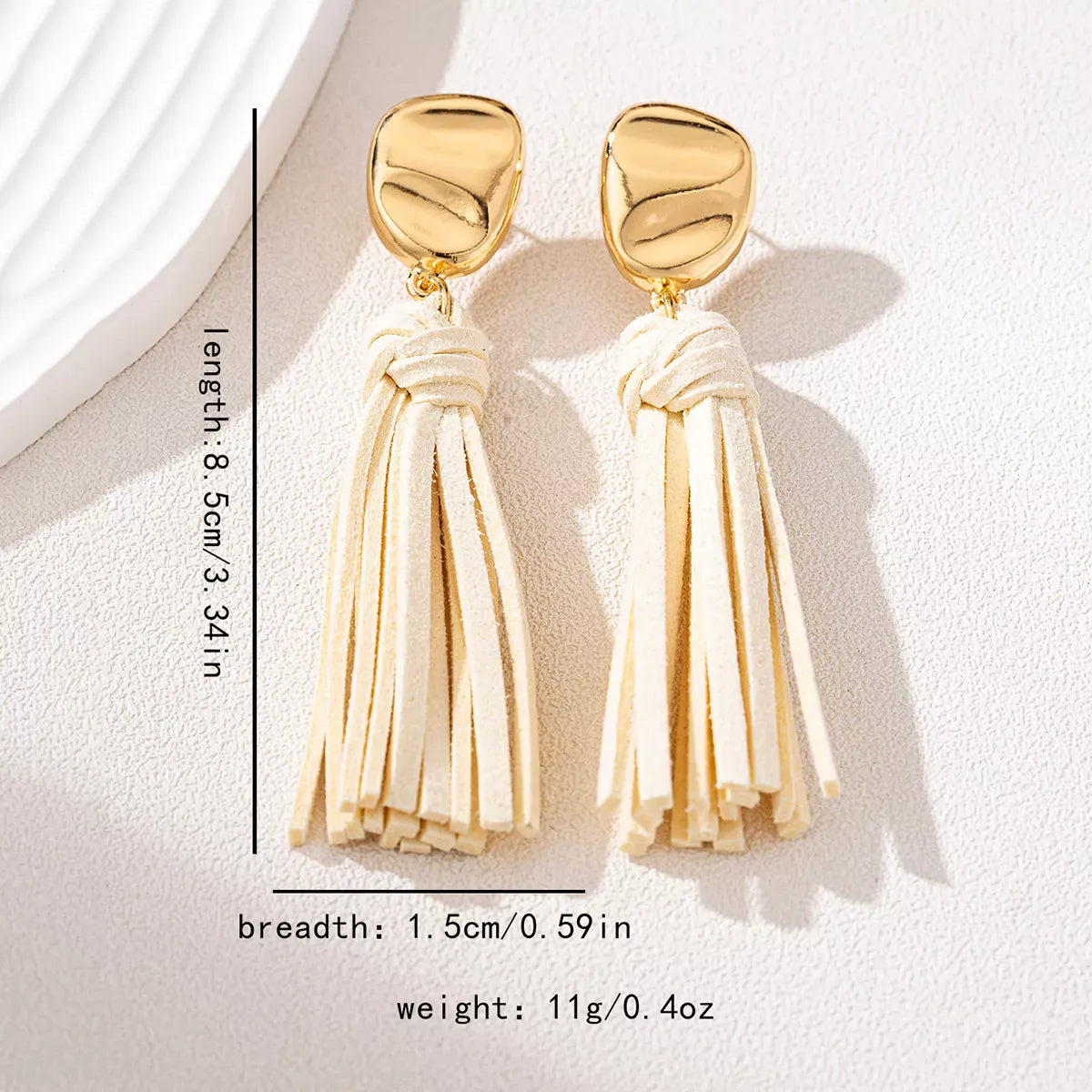 VELVET TASSEL EARRINGS The Nichole Collection - Official Site