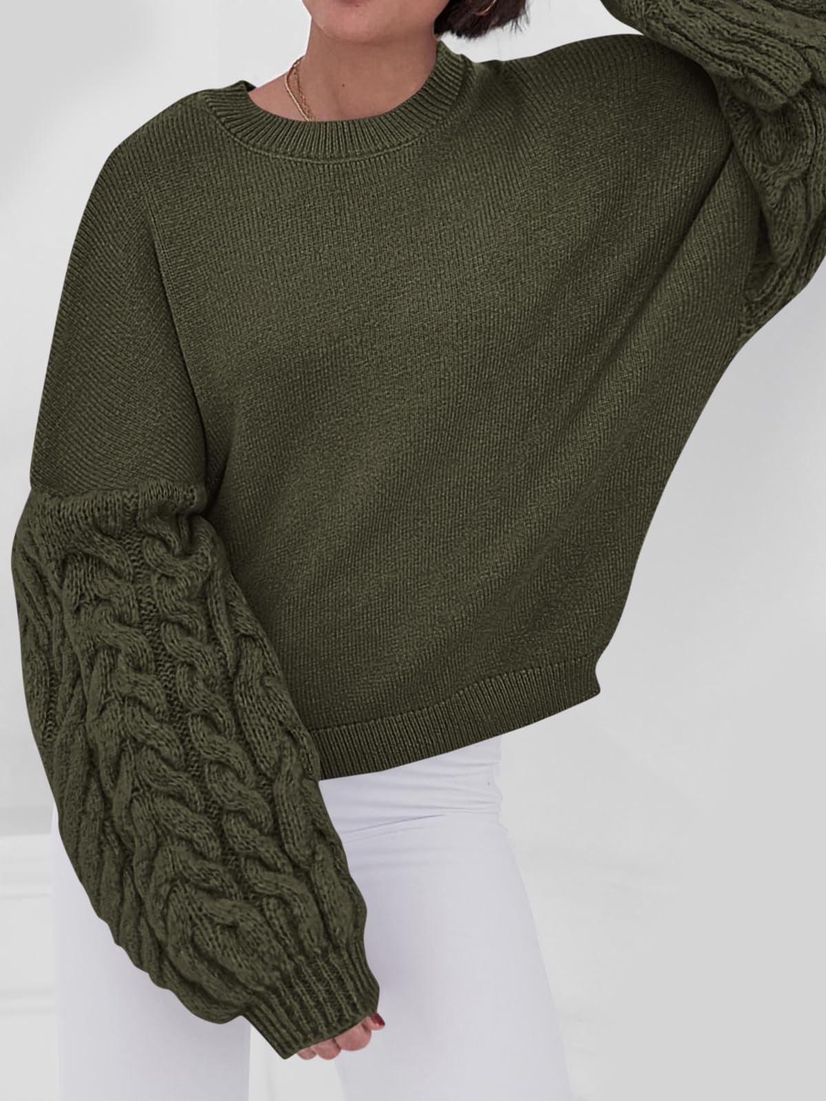 The Classic Cable Knit Sweater