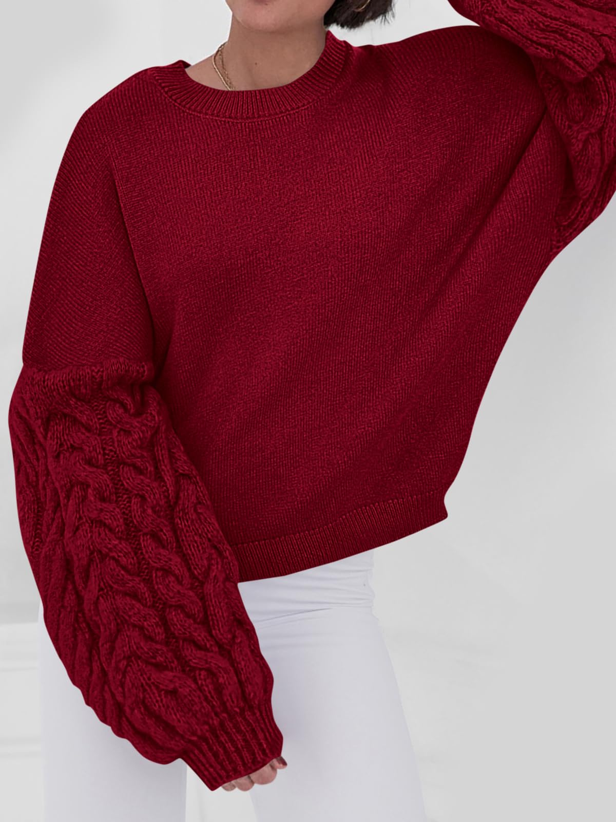 The Classic Cable Knit Sweater