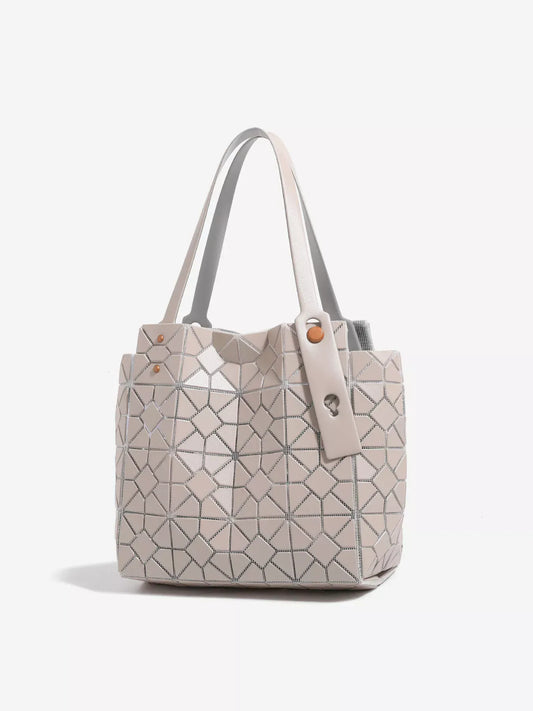 SCULPTURED GEOMETRIC TOTE The Nichole Collection - Official Site