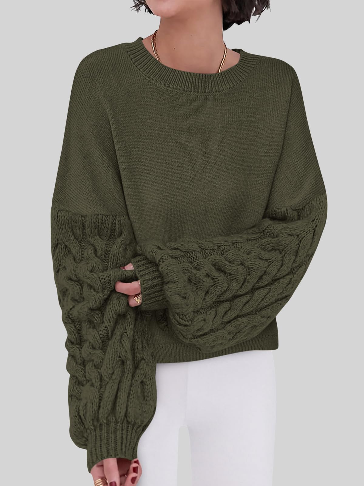 The Classic Cable Knit Sweater