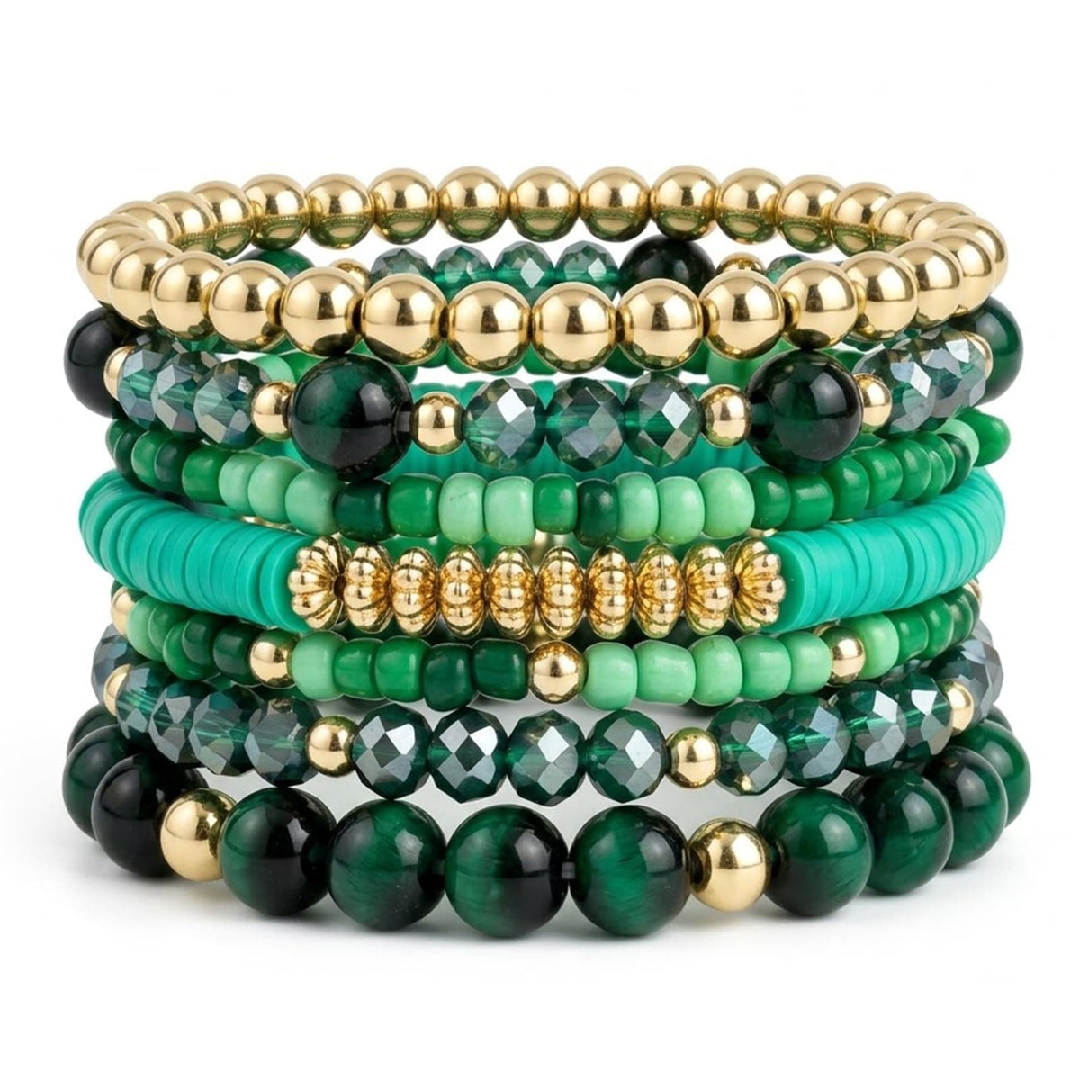 BOHEMIAN STACKABLE BEADED BRACELETS The Nichole Collection