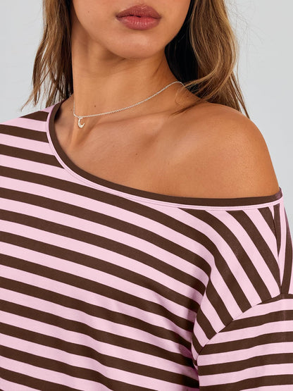 Off Shoulder Oversized Top