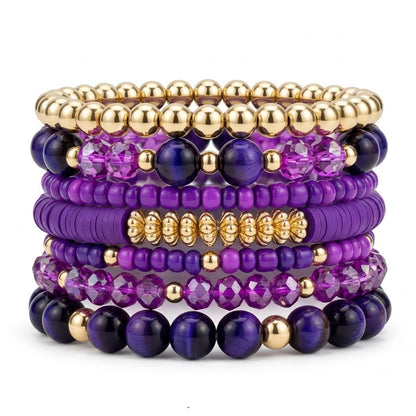 BOHEMIAN STACKABLE BEADED BRACELETS The Nichole Collection