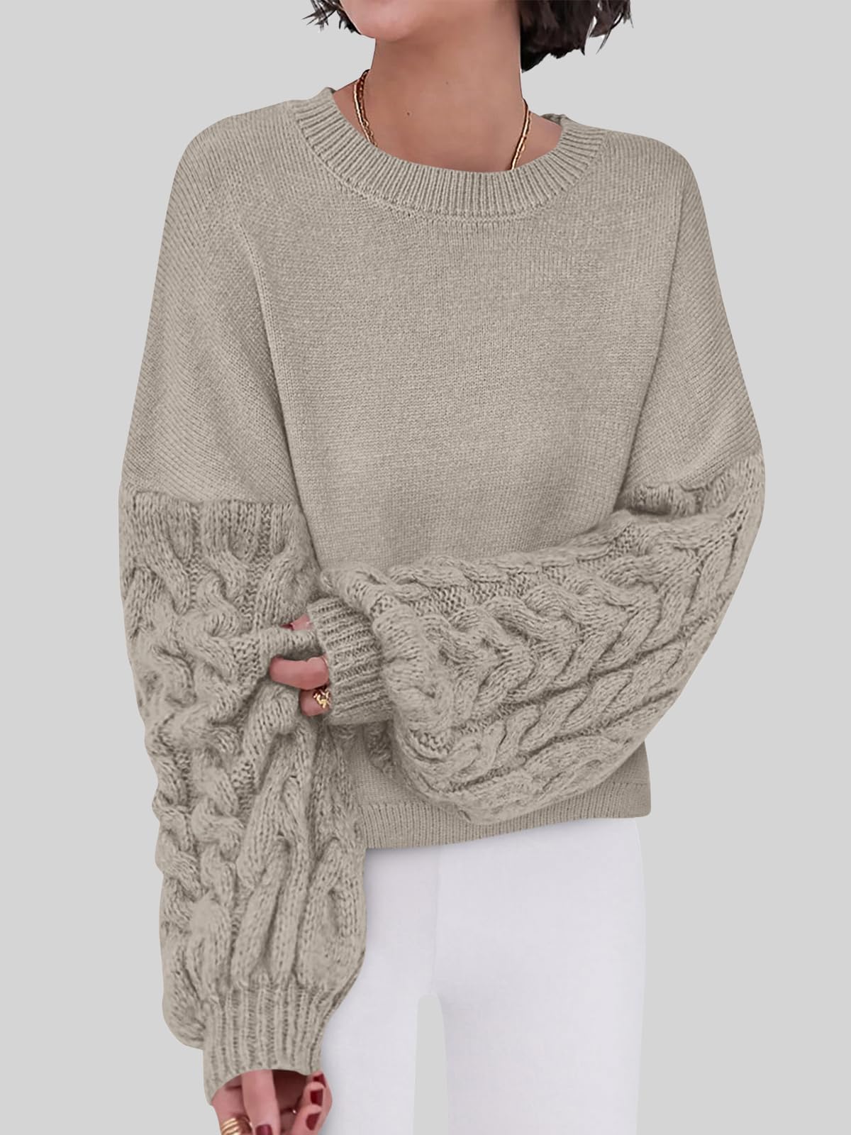 The Classic Cable Knit Sweater