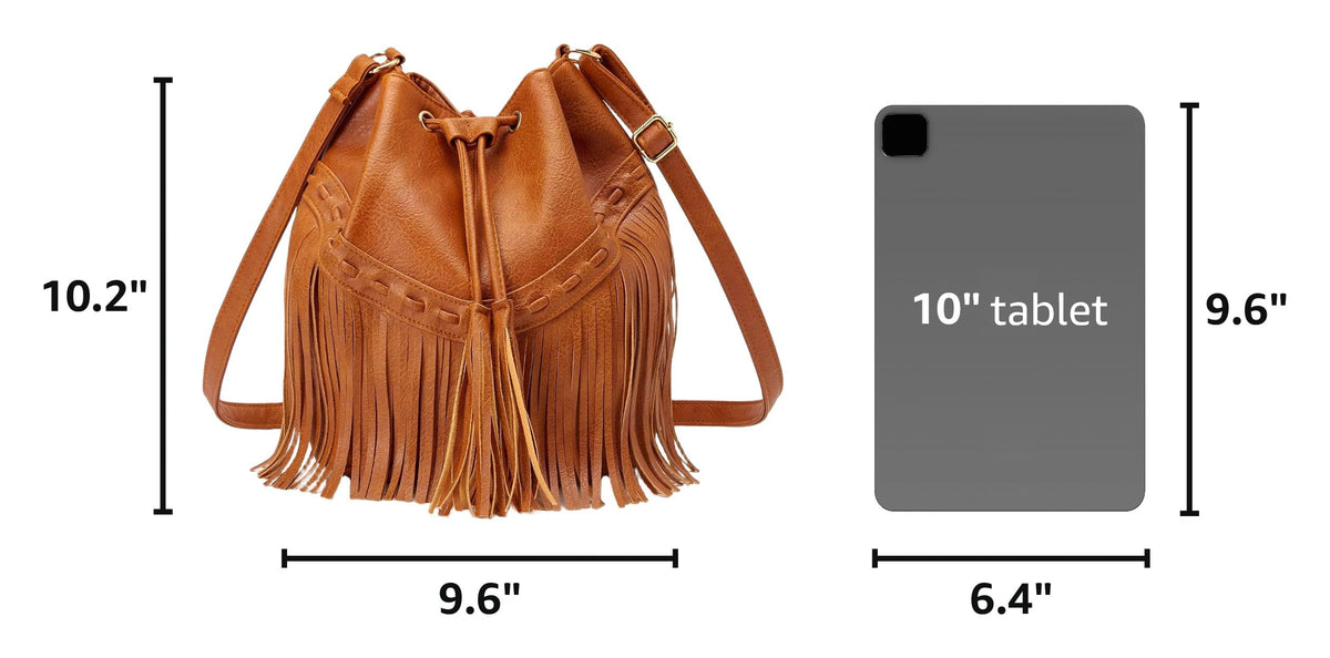 PARISIAN FRINGE BUCKET BAG The Nichole Collection