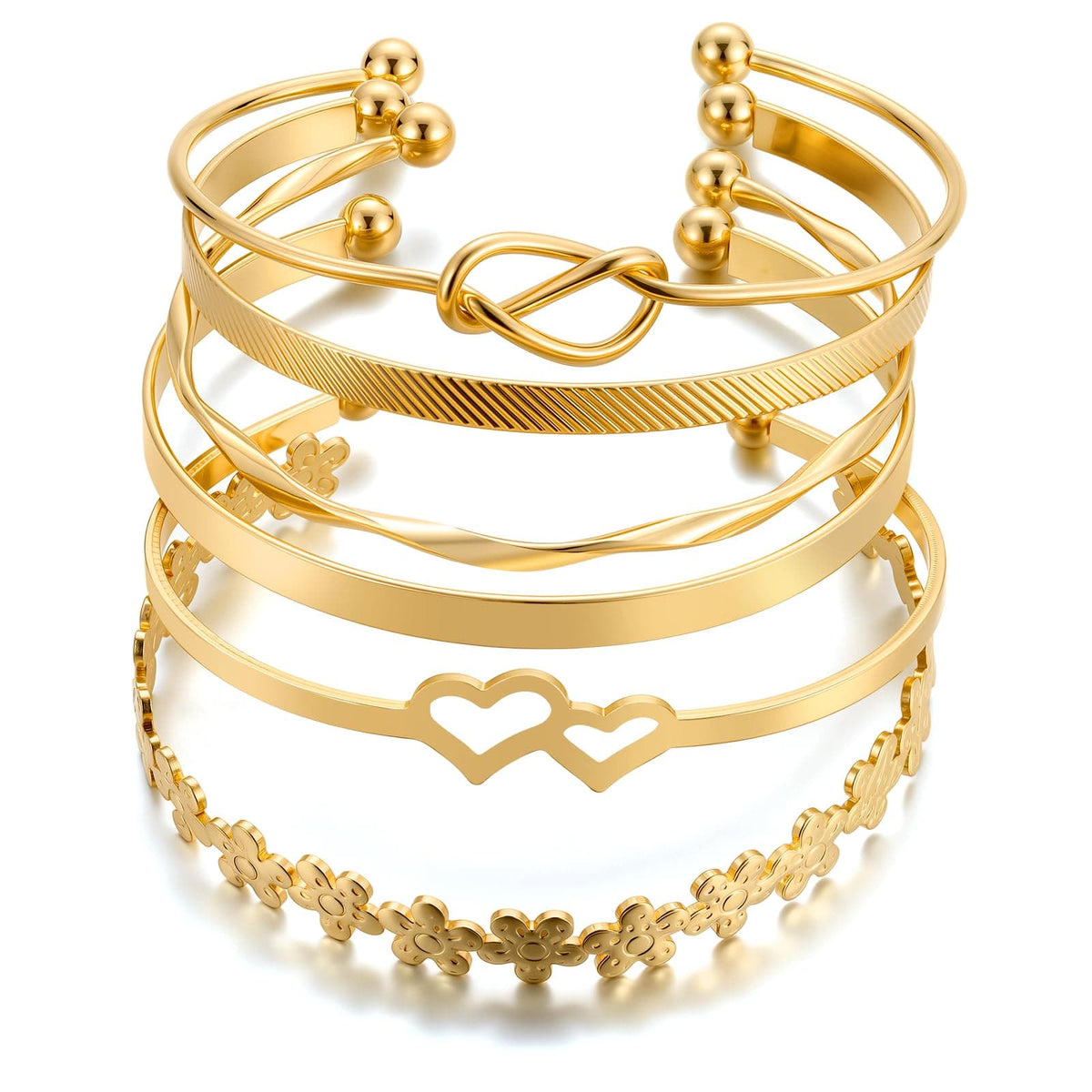 Stackable Bangle Bracelets The Nichole Collection - Official Site
