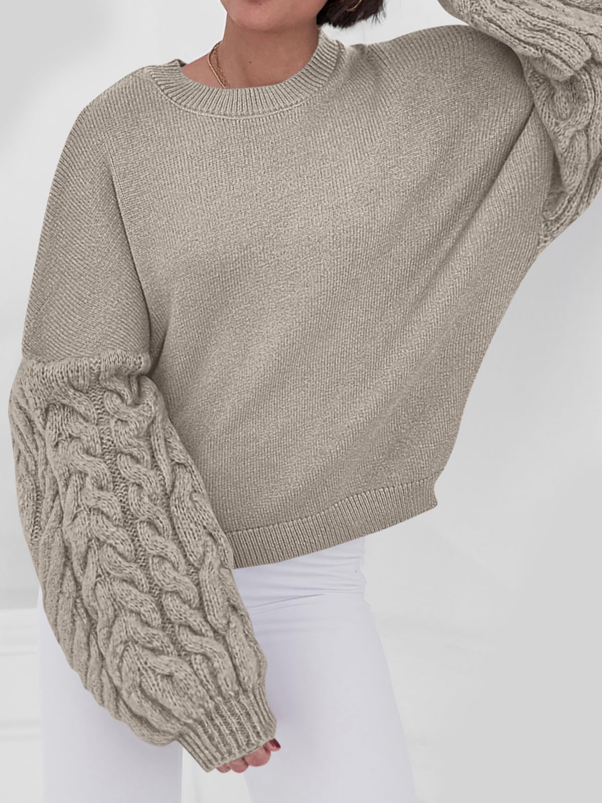 The Classic Cable Knit Sweater