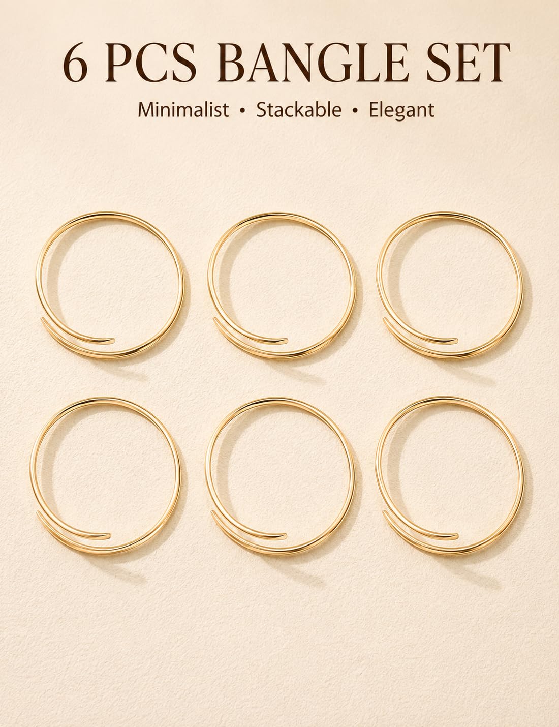Stackable Bangle Bracelets The Nichole Collection - Official Site
