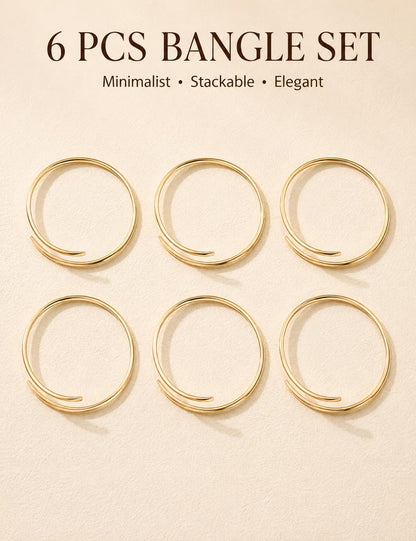Stackable Bangle Bracelets The Nichole Collection - Official Site