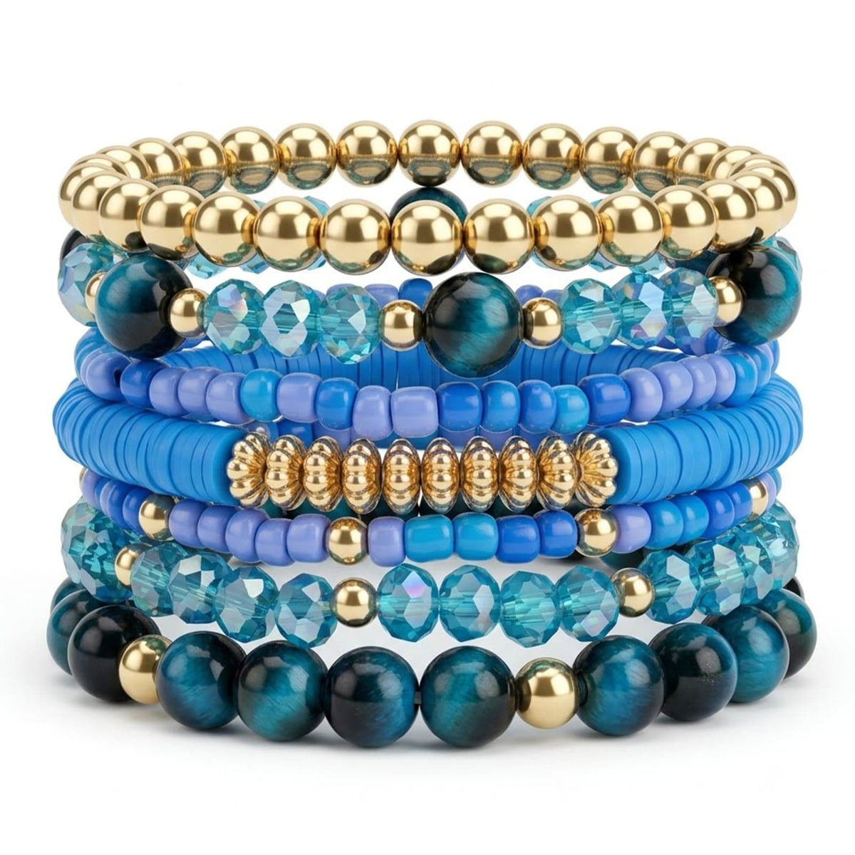 BOHEMIAN STACKABLE BEADED BRACELETS The Nichole Collection