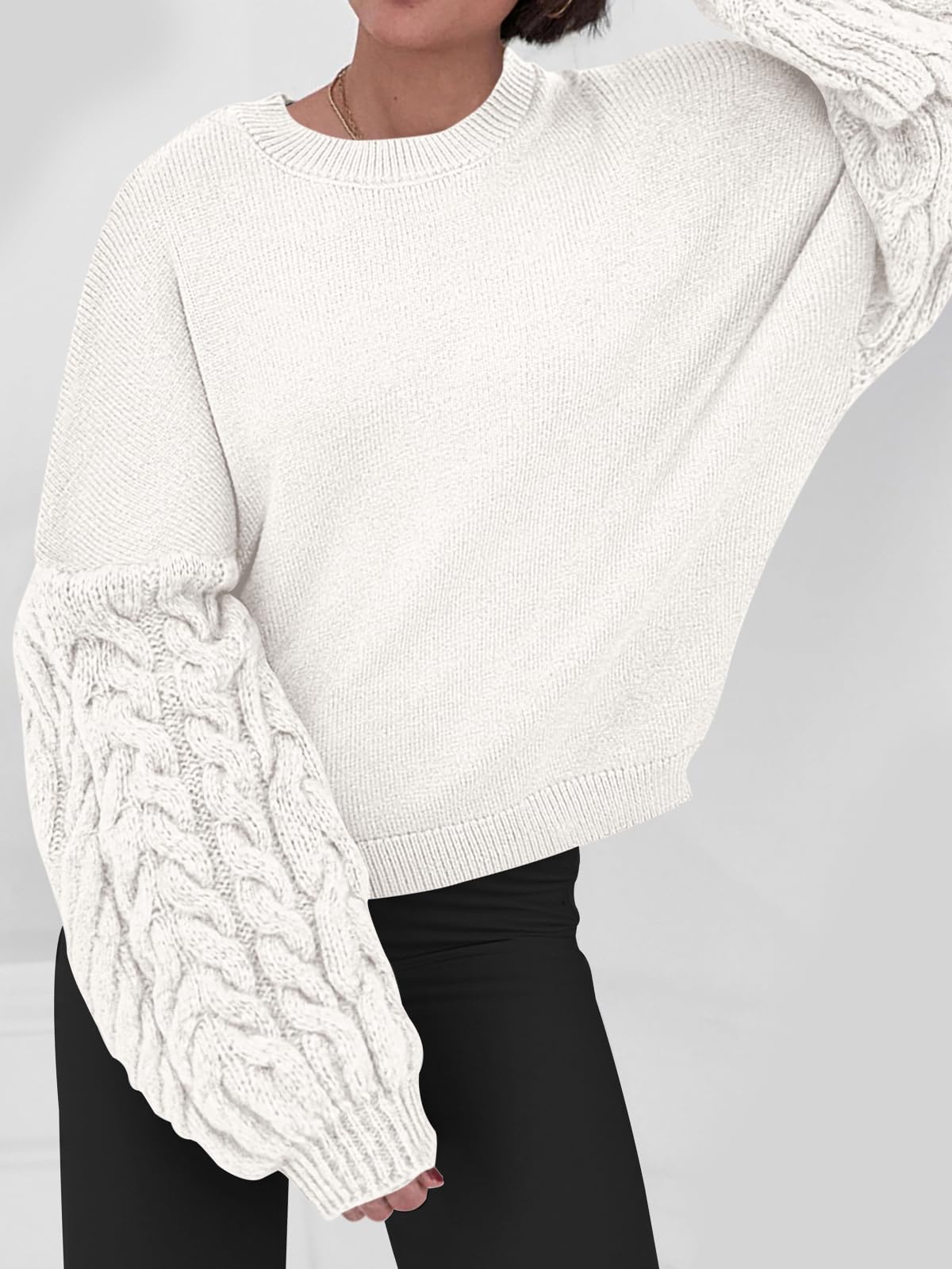The Classic Cable Knit Sweater