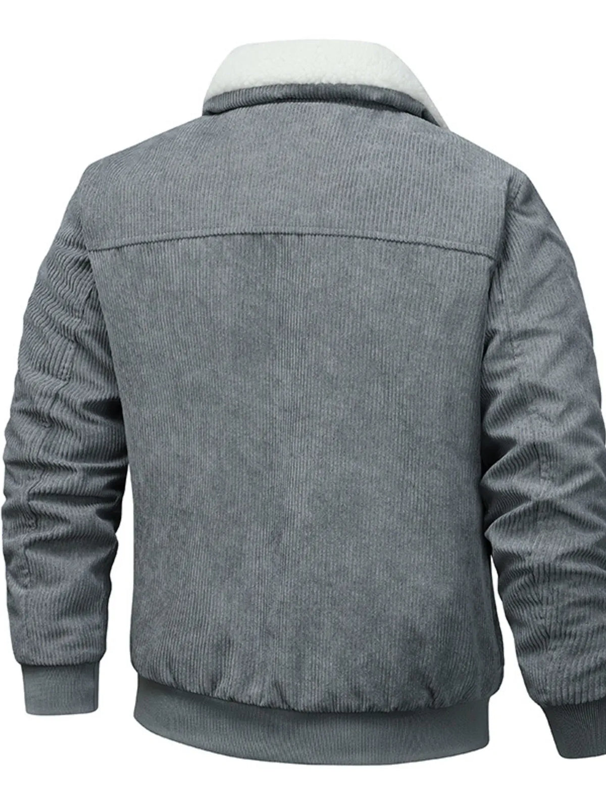 Men's Sherpa-Lined Corduroy Jacket Jonathan M Collection