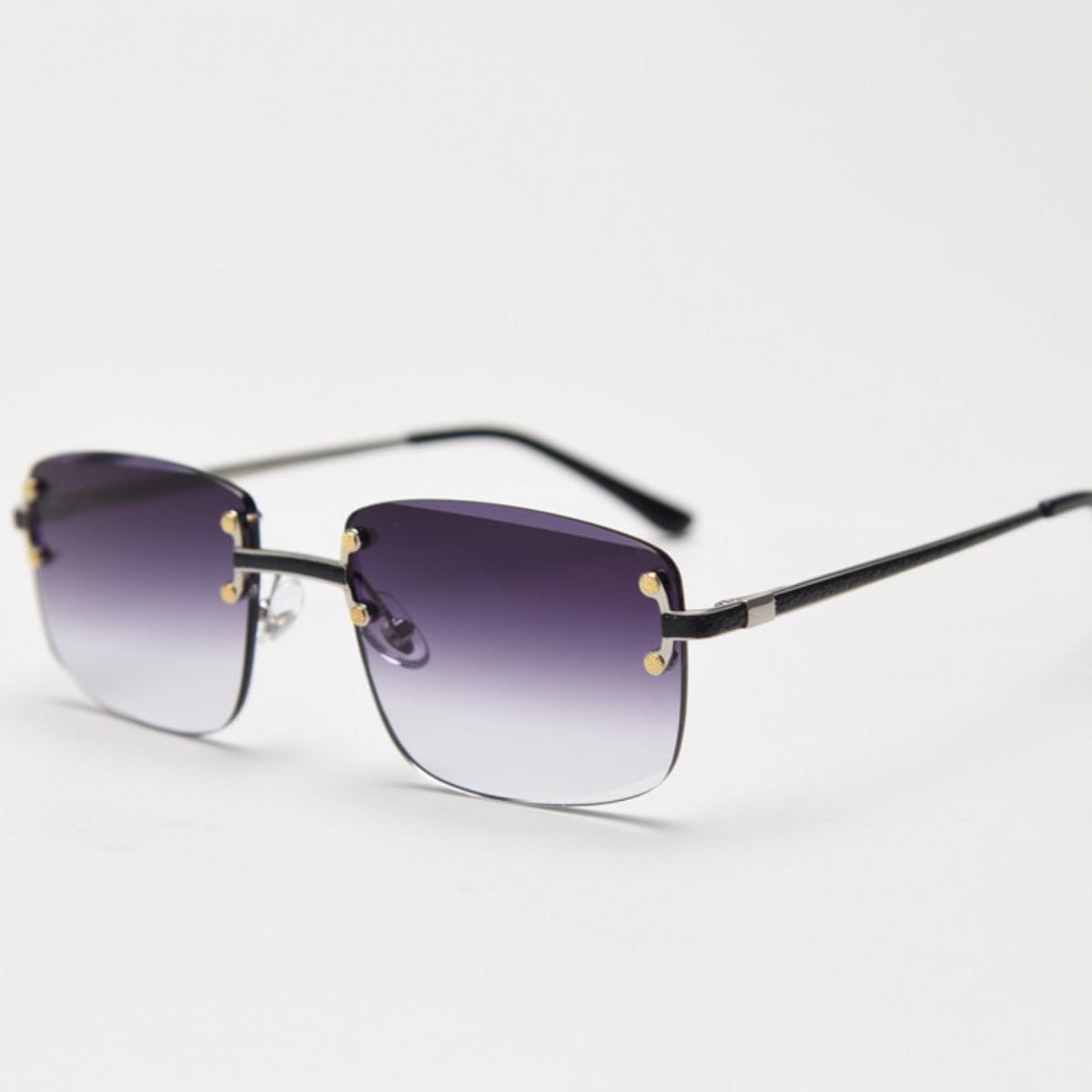 RIMLESS GRADIENT-TINT SUNGLASSES The Nichole Collection - Official Site