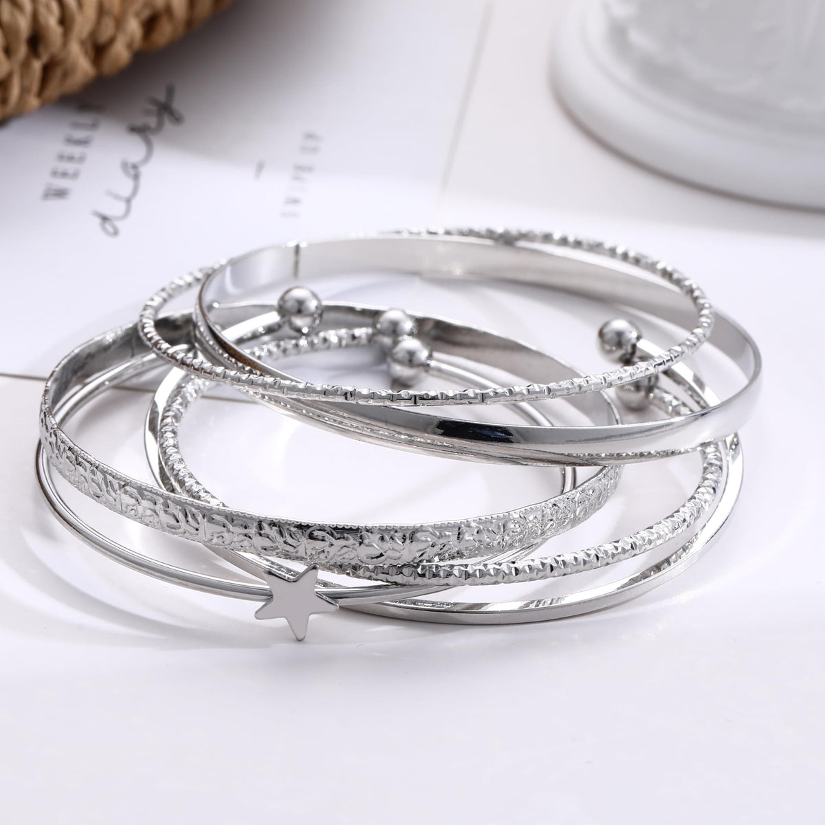 Stackable Bangle Bracelets