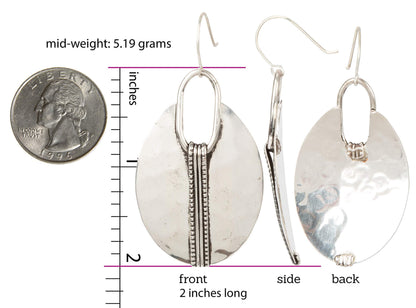 MEDITERRANEAN GLOW HAMMERED GOLD EARRINGS The Nichole Collection - Official Site