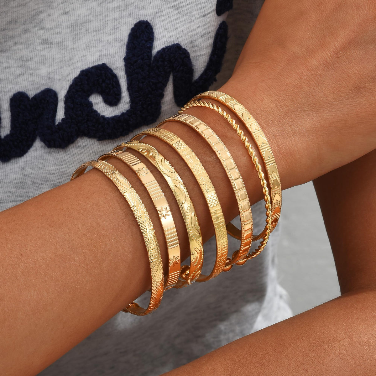 Stackable Bangle Bracelets