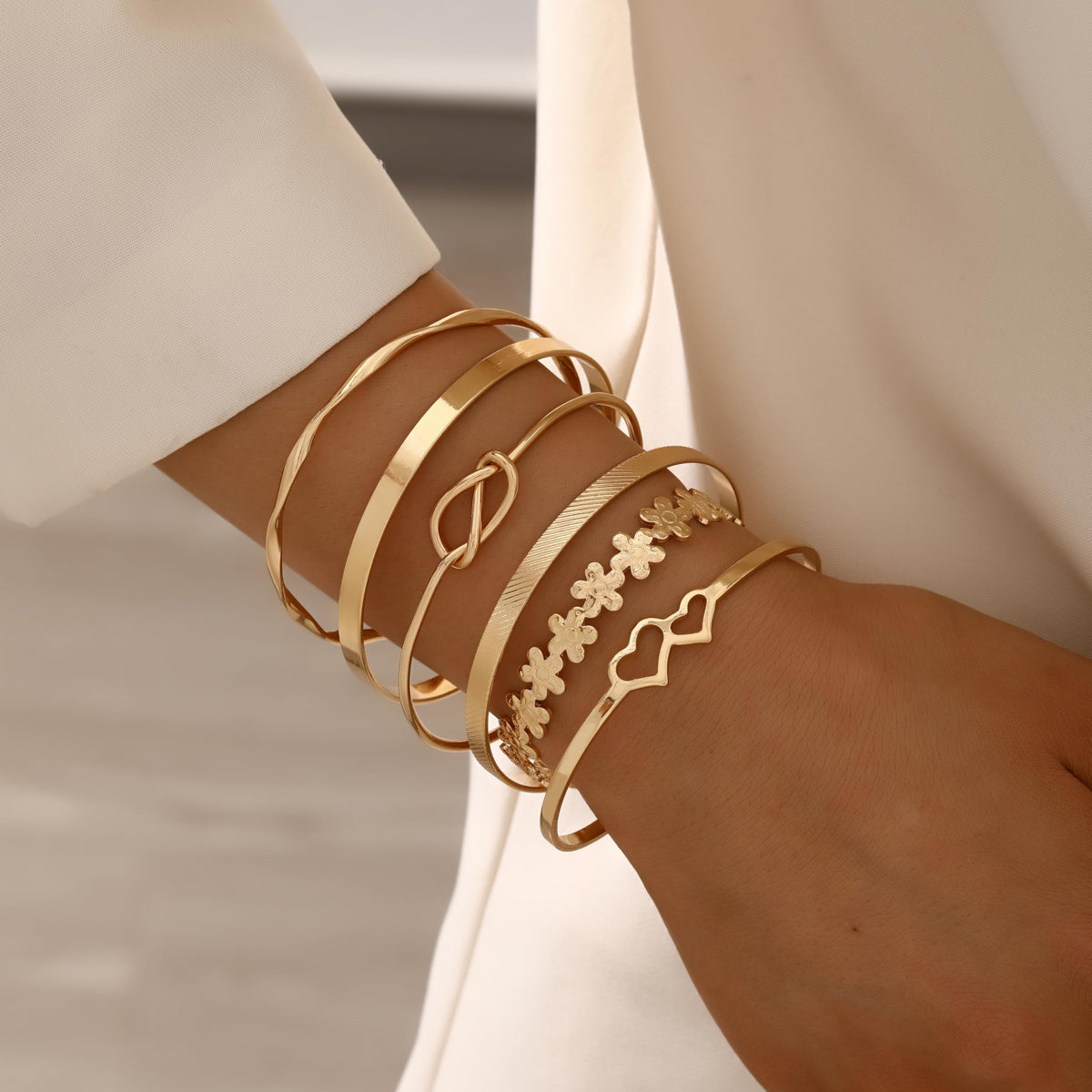 Stackable Bangle Bracelets The Nichole Collection - Official Site