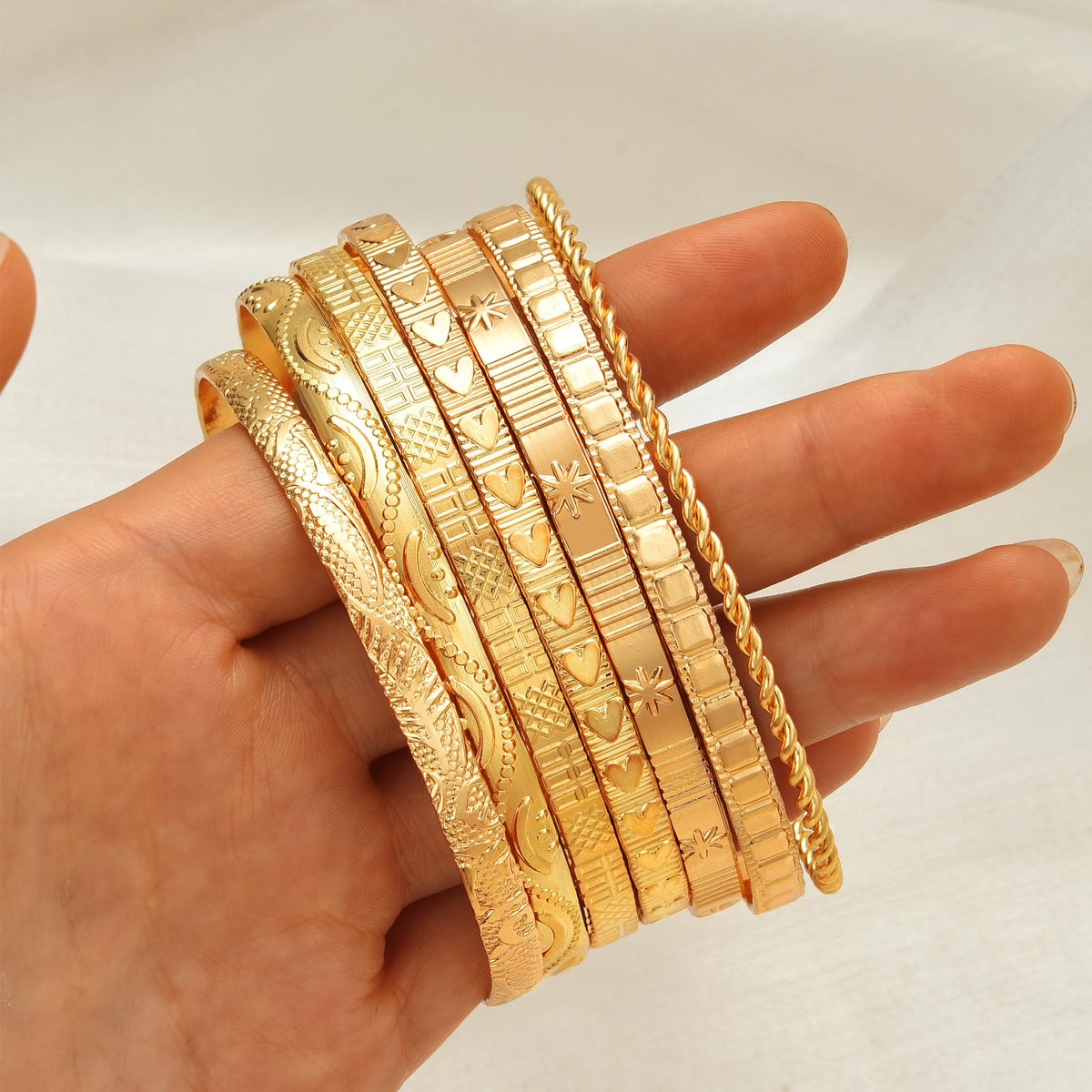 Stackable Bangle Bracelets