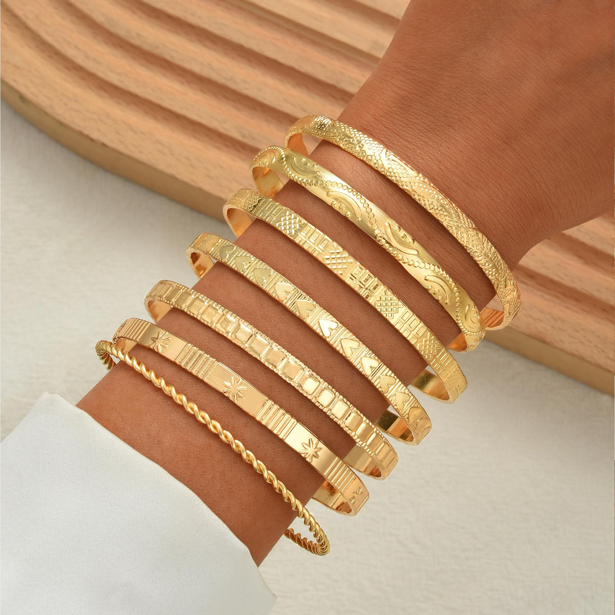 Stackable Bangle Bracelets