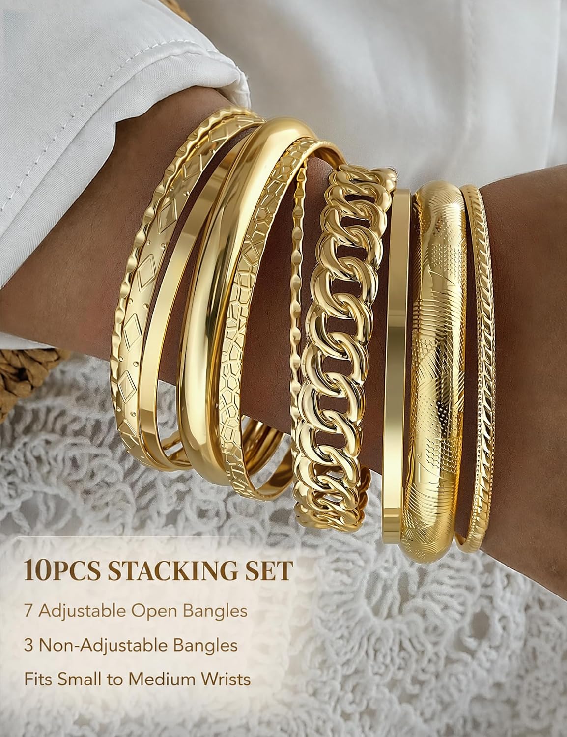 Stackable Bangle Bracelets The Nichole Collection - Official Site