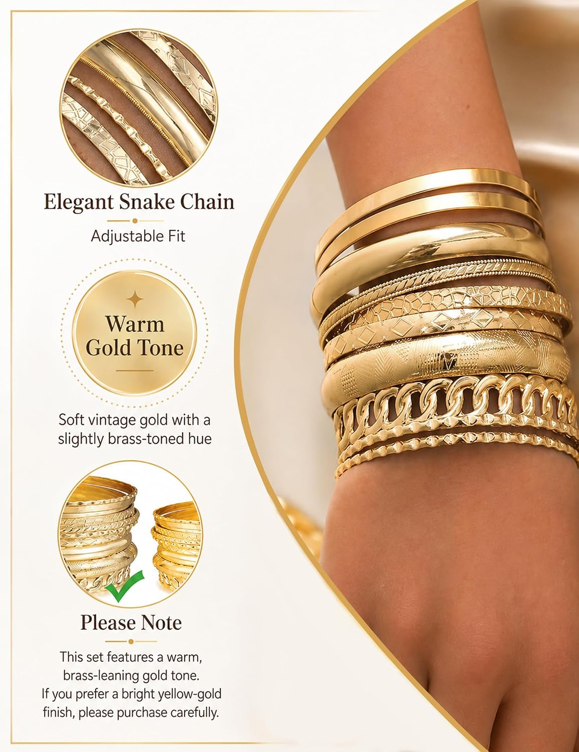 Stackable Bangle Bracelets The Nichole Collection - Official Site