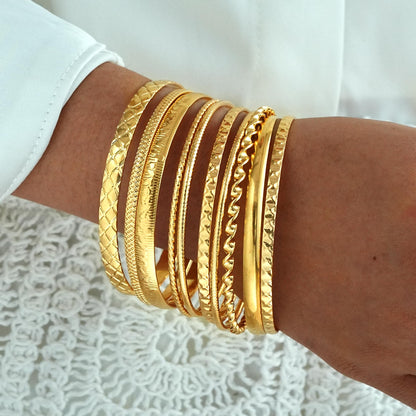 Stackable Bangle Bracelets The Nichole Collection - Official Site