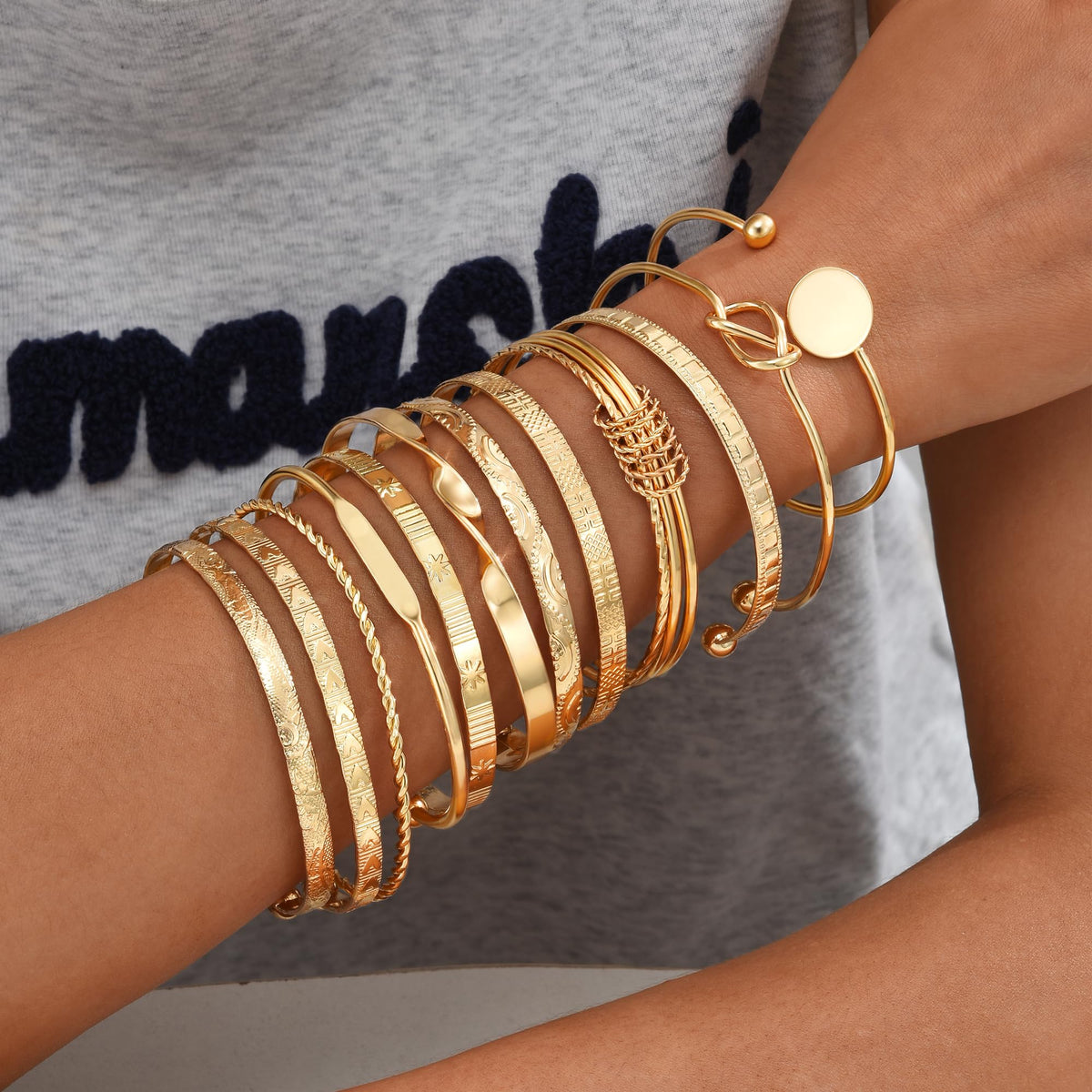 Stackable Bangle Bracelets The Nichole Collection - Official Site