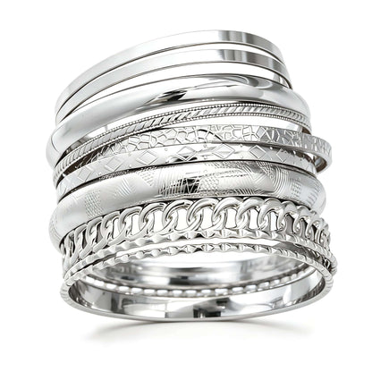 Stackable Bangle Bracelets The Nichole Collection - Official Site
