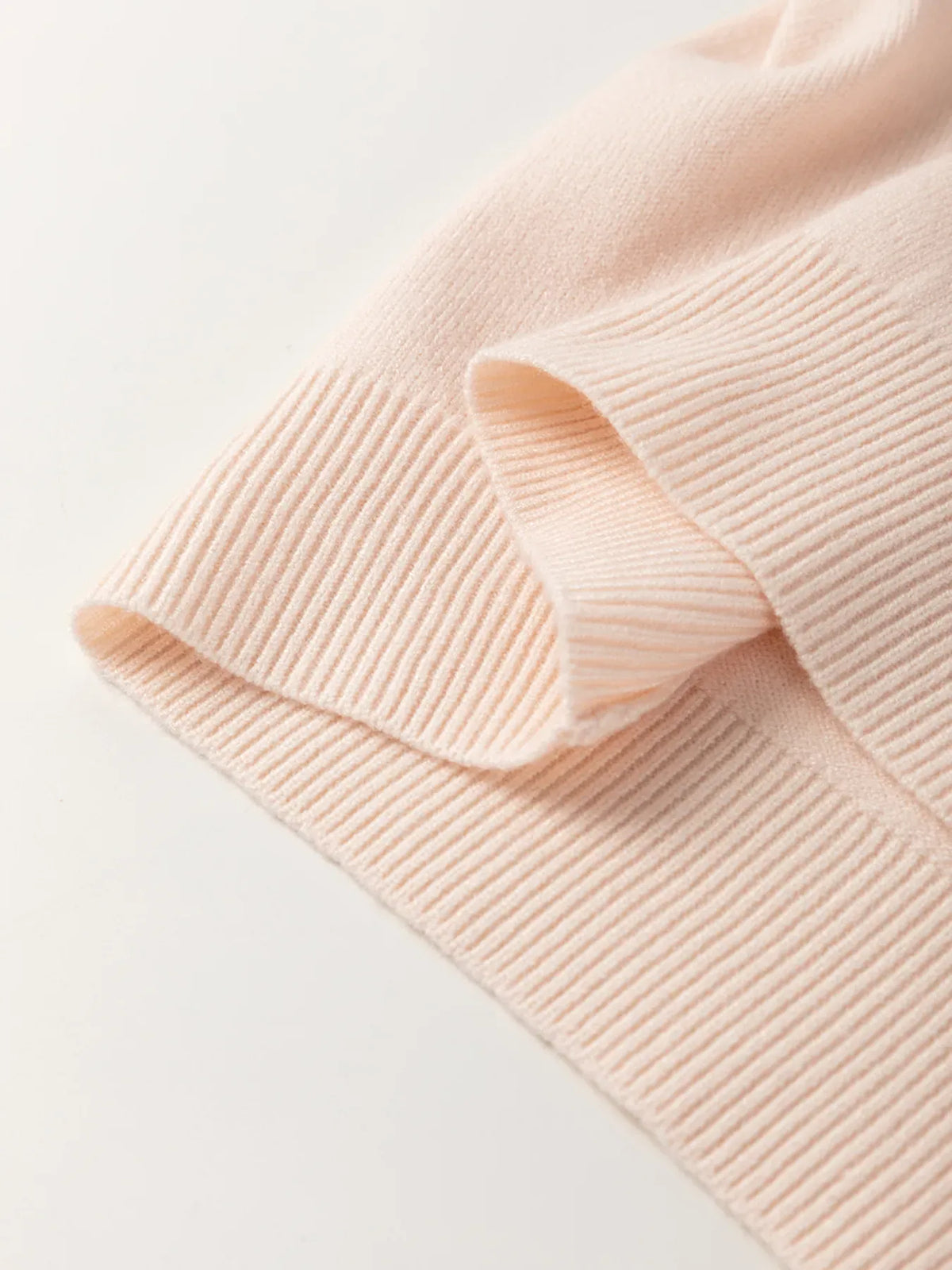 Pearl-Embellished Bow-Detail Short-Sleeve Sweater The Nichole Collection