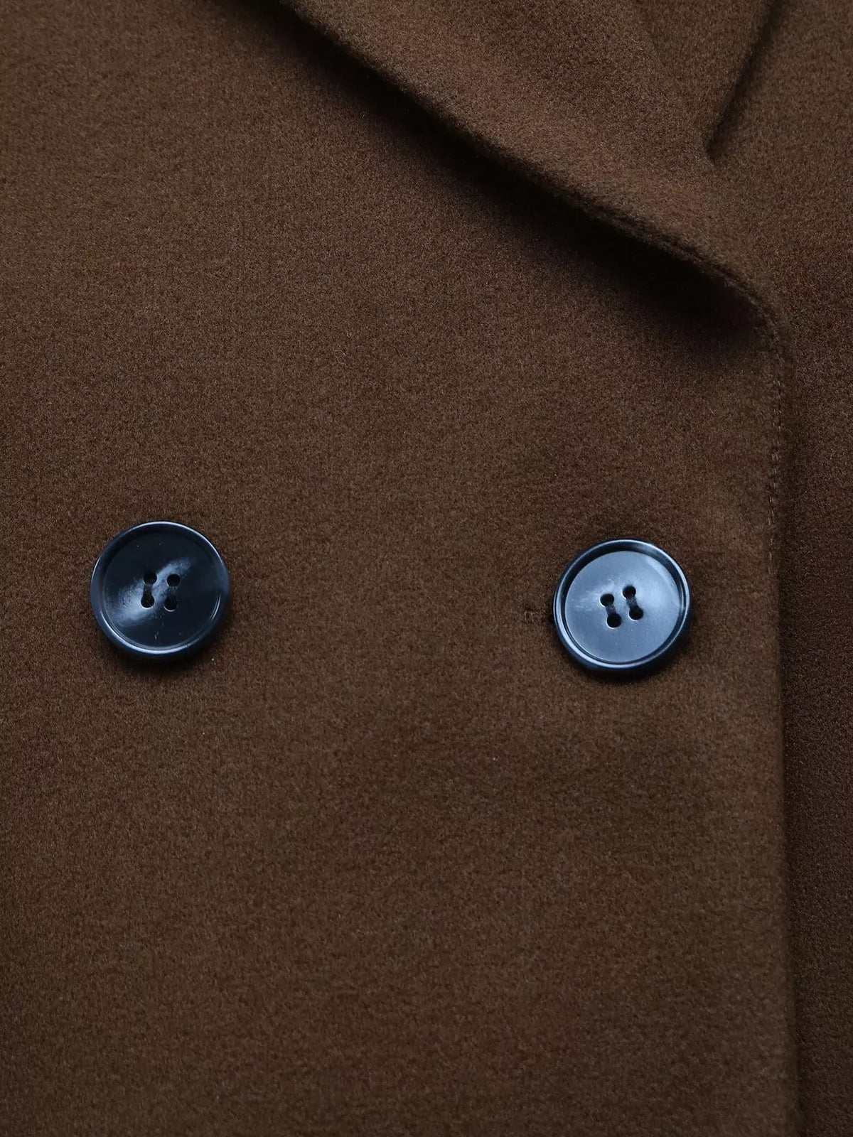 Double-Breasted Longline Coat The Nichole Collection