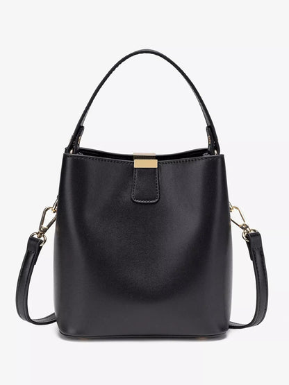 GOLD-TONE BUCKET CROSSBODY BAG The Nichole Collection - Official Site