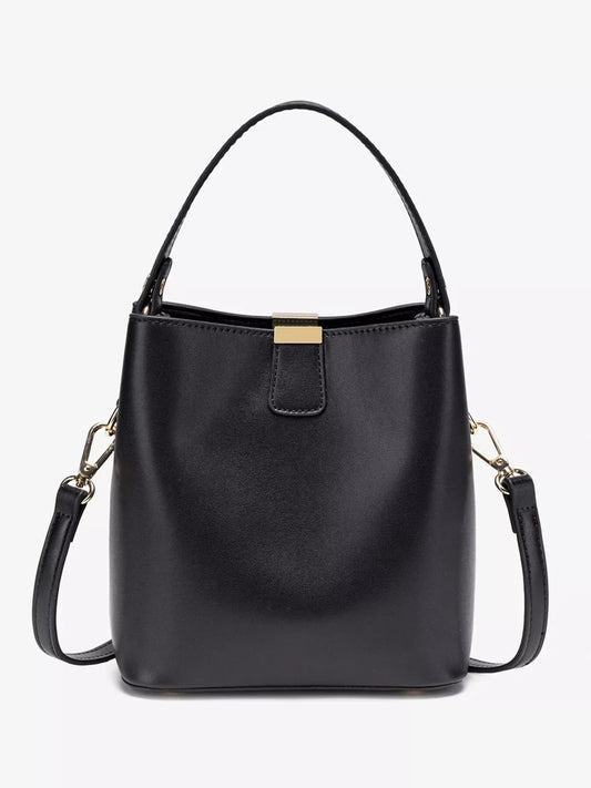 GOLD-TONE BUCKET CROSSBODY BAG The Nichole Collection - Official Site