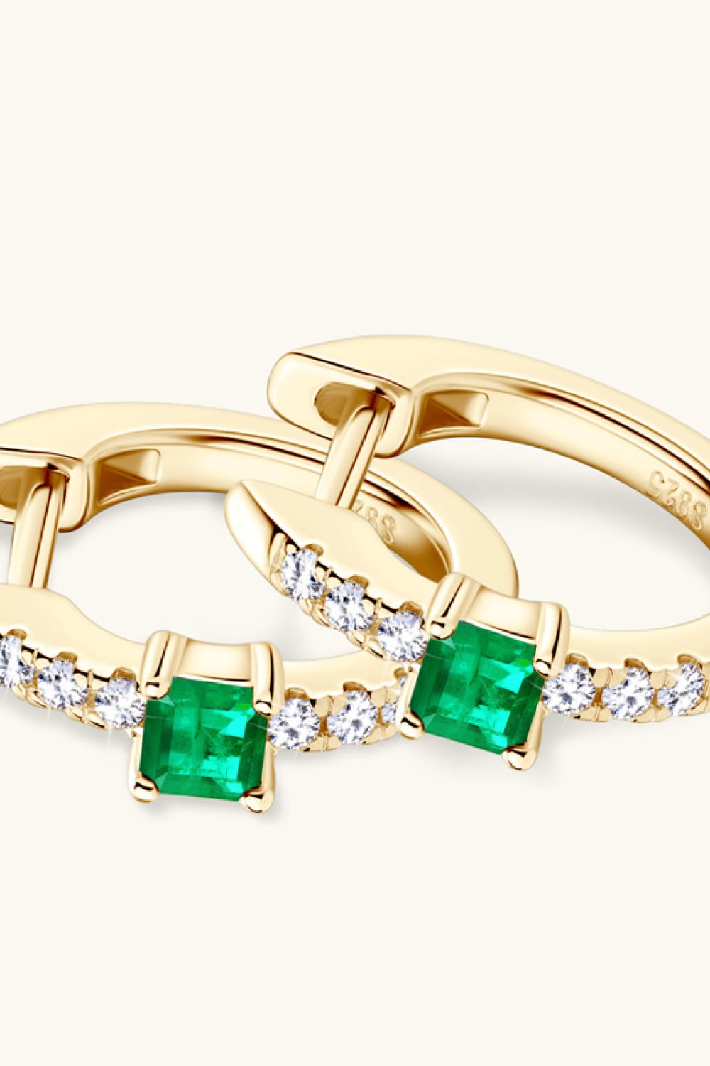 LAB-GROWN EMERALD EARRINGS The Nichole Collection - Official Site